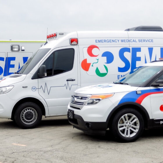 SEMM Advanced Life Support ambulance